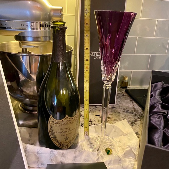 Waterford Crystal Lismore Jewel Amethyst Flute 12β - Picture 8 of 8